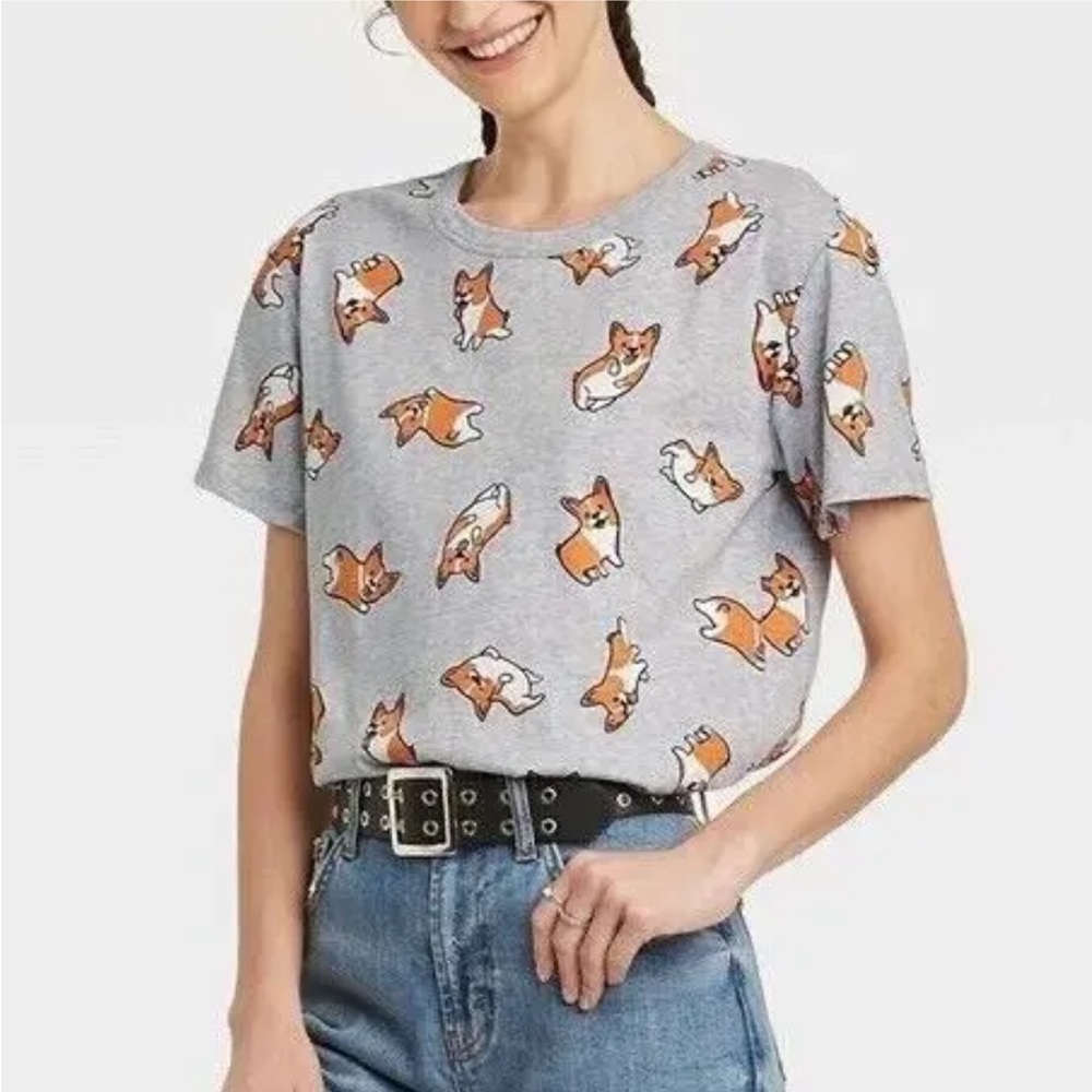 Zoe+Liv Corgi Tee